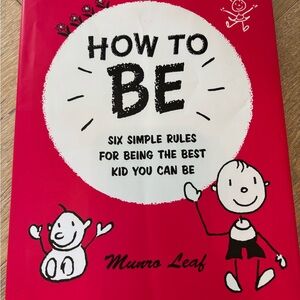 How to Be Book by Munro Leaf book kids